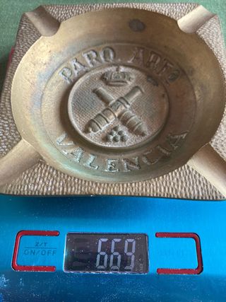 Ceniceros Bronce Parque Artillería Valencia