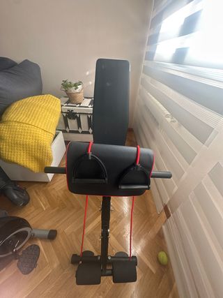 Banco de pesas plegable