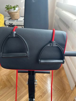 Banco de pesas plegable