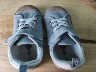 Biopedics Zapatillas Tela Gris Talla 24