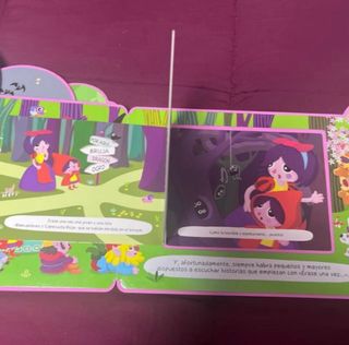 Cuentos: 4 mini-libros en el interior