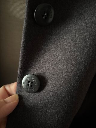 Blazer Burberry Talla S/M  gris