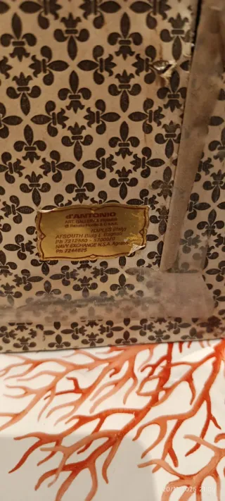 Stampa Madonna con Bambino 41.5x35cm