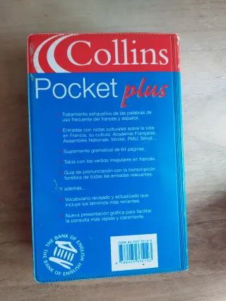 DICCIONARIO COLLINS POCKET PLUS FRAN/ESP