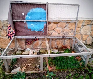 GALLINERO / CONEJERA EXTERIOR