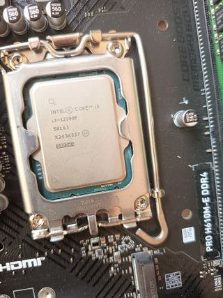 Conjunto placa MSI H610M i3-12100f intel 16GB Ram