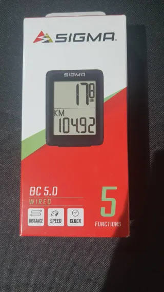 Cuenta km Sigma BC 5.0 WR