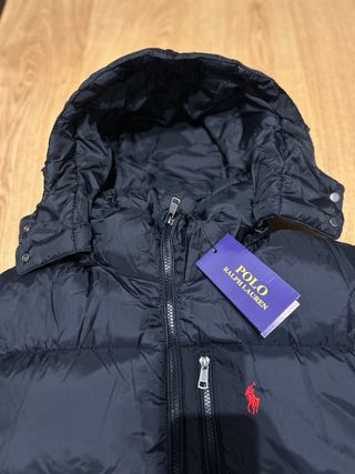 Chaqueta Ralph Lauren Negra con Capucha