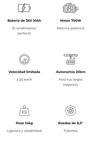 Patinete eléctrico Cecotec Bongo