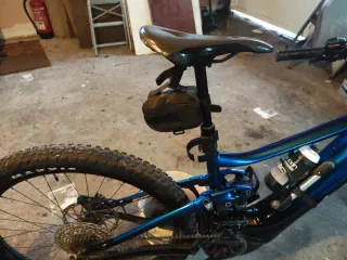 Bicicleta Eléctrica Montaña Azul