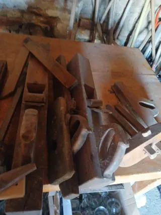 Set Herramientas Carpintería Vintage