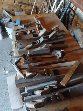 Set Herramientas Carpintería Vintage