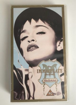 Madonna The Immaculate Collection VHS