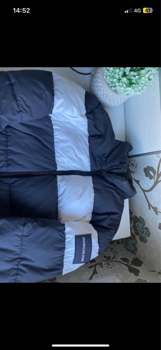 Chaqueta Calvin Klein Hombre Negra y Blanca