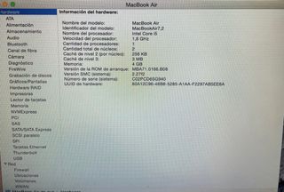 MacBook Air 13 Argento