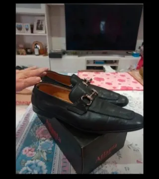 Zapatos Emidio Tucci Negro Talla 42