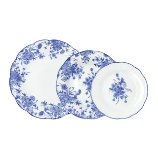 Vajilla La Bouchée Azul Porcelana
