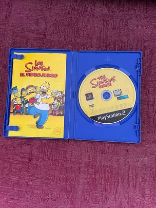 PS2 Los Simpson: El Videojuego PAL