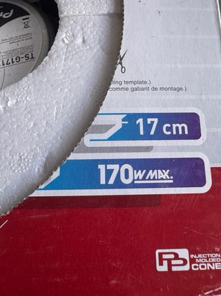 Altavoces Pioneer TS-G1712I 17cm