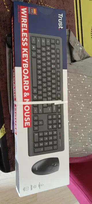 Teclado y Ratón Wireless Trust Primo