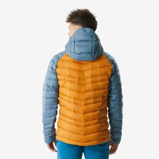 Plumífero de montaña y alpinismo con capucha Hombre Simond