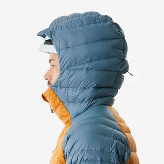Plumífero de montaña y alpinismo con capucha Hombre Simond