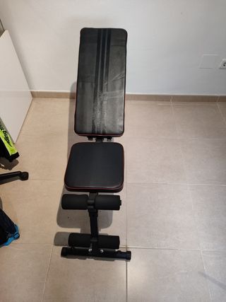 Mancuernas Ajustables 5-40kg + Banco Gimnasio