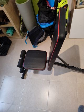 Mancuernas Ajustables 5-40kg + Banco Gimnasio