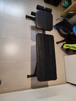 Mancuernas Ajustables 5-40kg + Banco Gimnasio