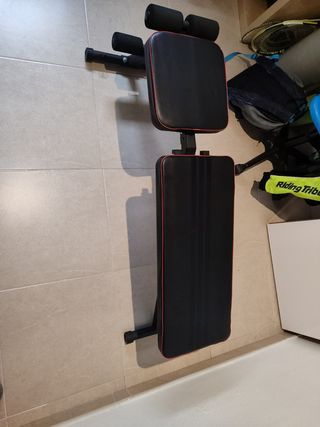 Mancuernas Ajustables 5-40kg + Banco Gimnasio