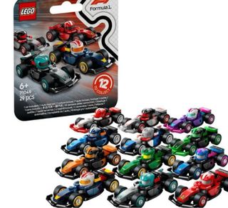 Display Case for Formula 1 F1 Lego Minifigures