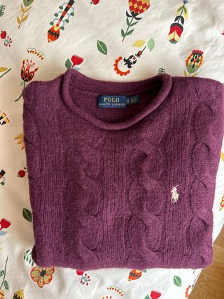 Jersey Polo Ralph Lauren Morado Mujer