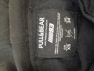 Sudadera Marc Márquez 93 Pull&Bear Negra