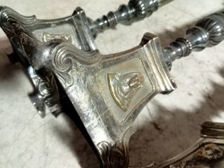 +200 AÑOS CANDELEROS BRONCE GRANDES B E