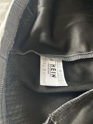 Traje de cuadros americana y pantalón