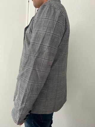 Traje de cuadros americana y pantalón