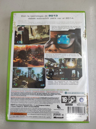 Tom Clancy's Ghost Recon Advanced Warfighter XBOX