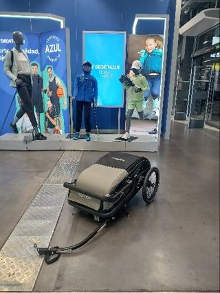 Remolque cochecito para perros Hamax Pluto medium plegable