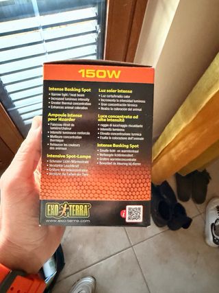 Lampada spot intensa
