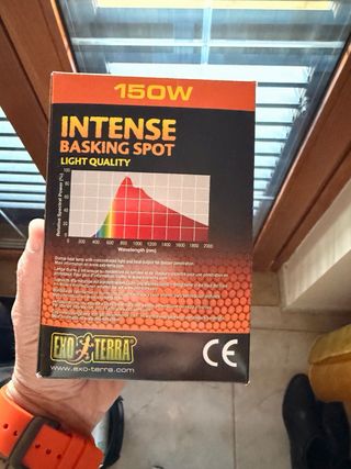 Lampada spot intensa