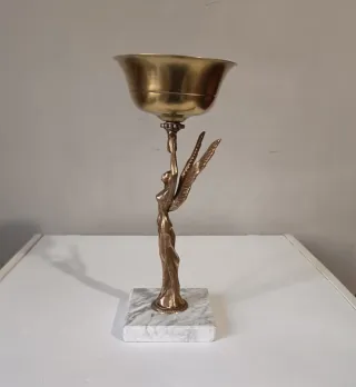 Calice - Coppa "Vittoria Alata" in stile Art Decò