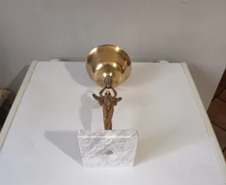 Calice - Coppa "Vittoria Alata" in stile Art Decò