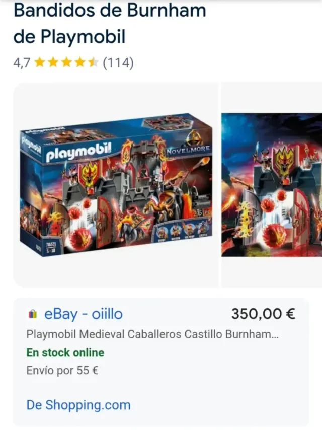 Playmobil 70221 Gran castillo Burnharm