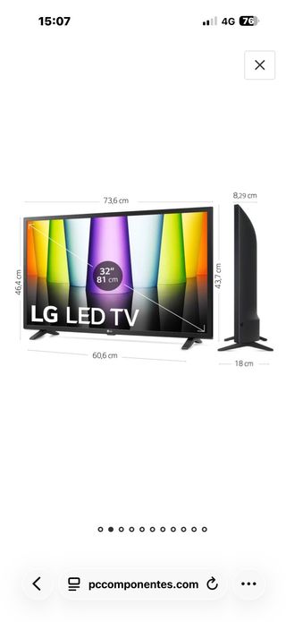 LG TV LED 32 Smart TV