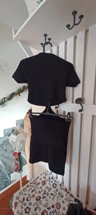 Abitino sexy vita scoperta nero