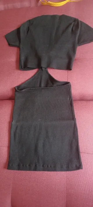 Abitino sexy vita scoperta nero