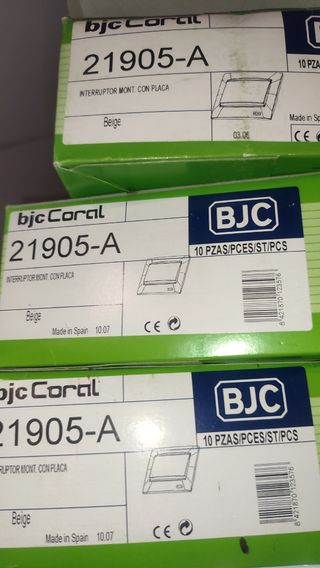 Bjc Coral 21905-A Conmutador Marfil
