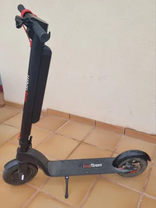 Patinete Eléctrico Ecoxtrem Negro+casco Ges T-L