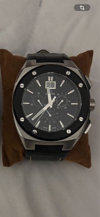 Reloj Jaguar J620/H Negro y Plateado