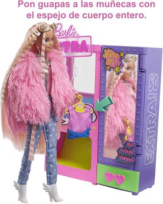 Barbie Extra Closet Stylist Juego